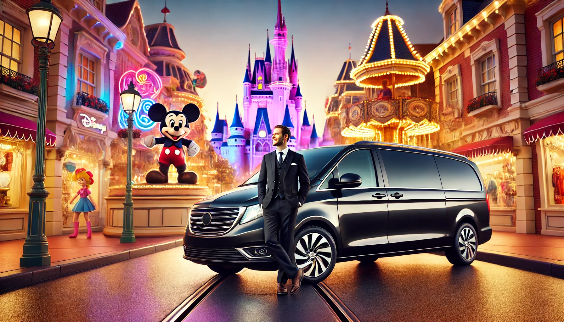 VTC VAN Disneyland Paris